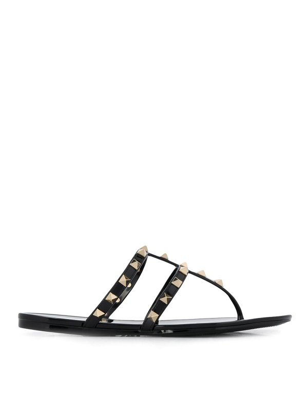 VALENTINO GARAVANI: Sandalias - Sandalias - Negro