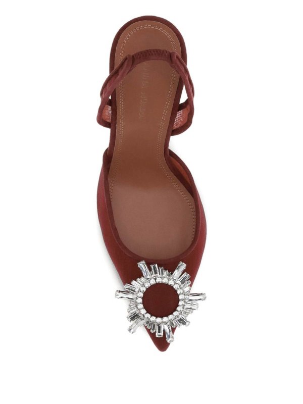 The Best Shops AMINA MUADDI: パンプス - パンプス - ダークレッド