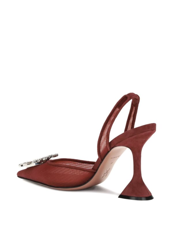 パンプス - ダークレッド shop online: AMINA MUADDI
