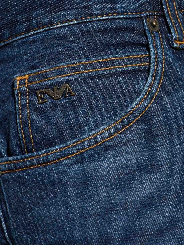Denim Cotton Jeans shop online: EMPORIO ARMANI