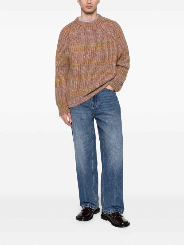 EMPORIO ARMANI: straight leg jeans online - Twist Fit Denim Jeans