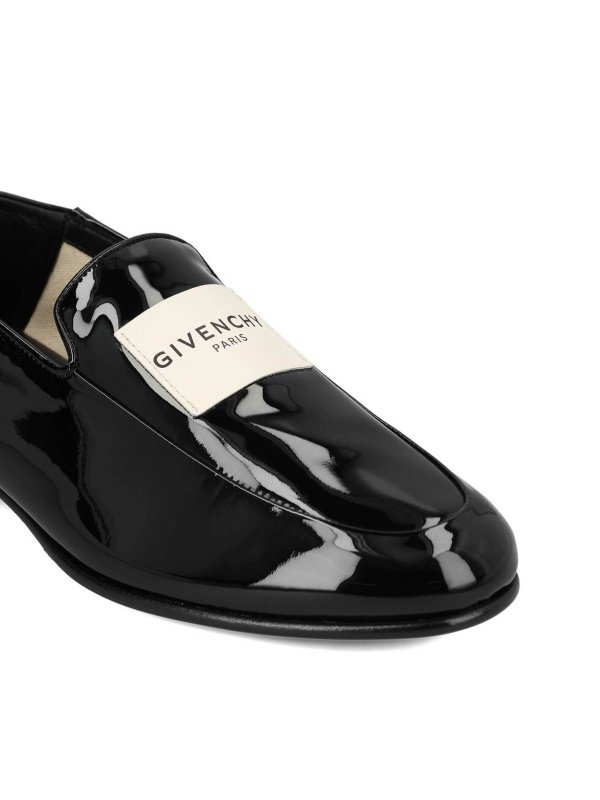GIVENCHY: Loafers & Slippers online - Label Leather Loafers