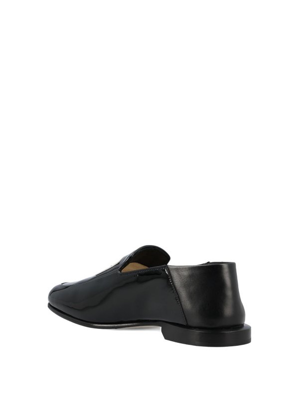 The Best Shops GIVENCHY: Loafers & Slippers - Label Leather Loafers