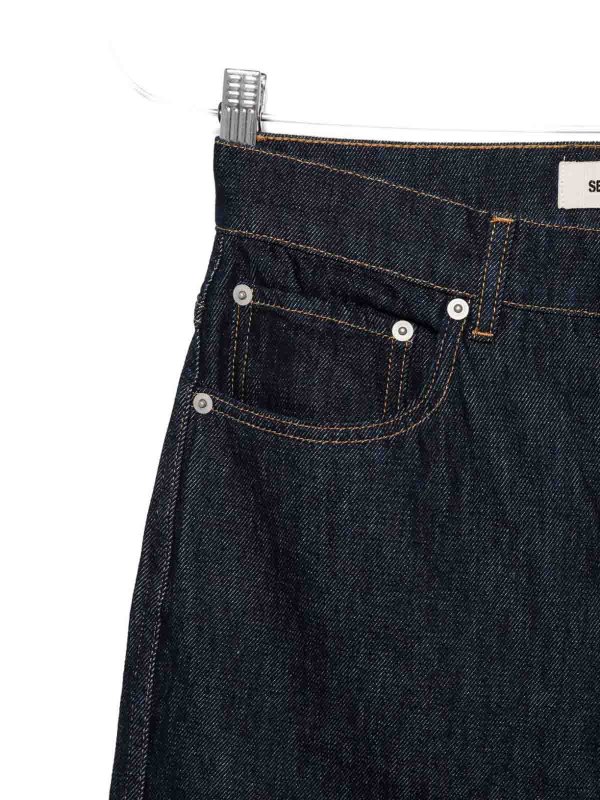 The Best Shops Semicouture: Jeans Rectos - Vaqueros Rectos - Gris