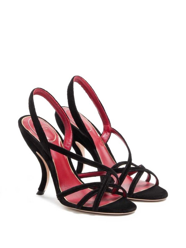 VALENTINO GARAVANI buy online サンダル - 黒
