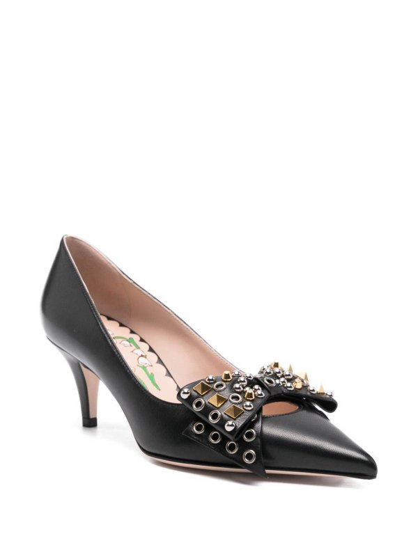 VALENTINO GARAVANI: court shoes online - Bowow Leather Pumps