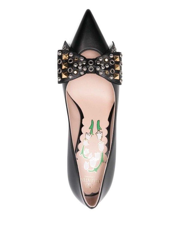 Bowow Leather Pumps shop online: VALENTINO GARAVANI