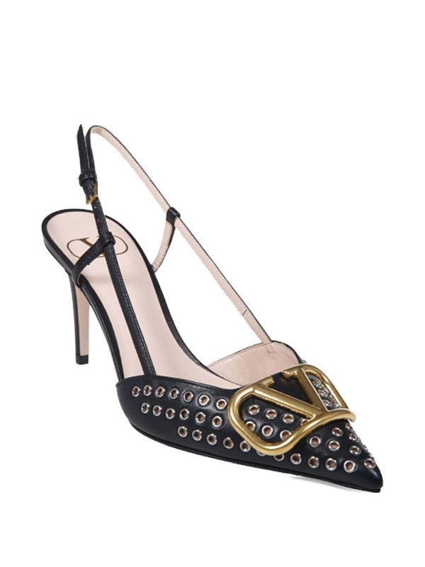 The Best Shops VALENTINO GARAVANI: court shoes - Vlogo Signature Leather Pumps