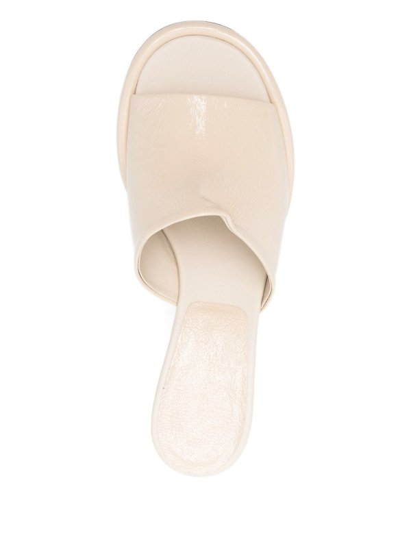 SERGIO ROSSI: ミュール online - ミュール - ベージュ