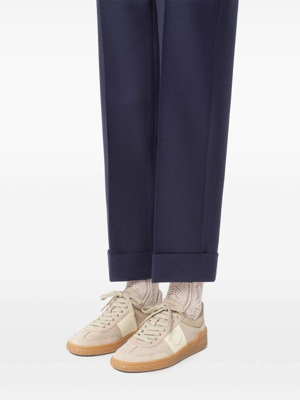 VALENTINO GARAVANI: trainers online - Upvillage Leather Sneakers