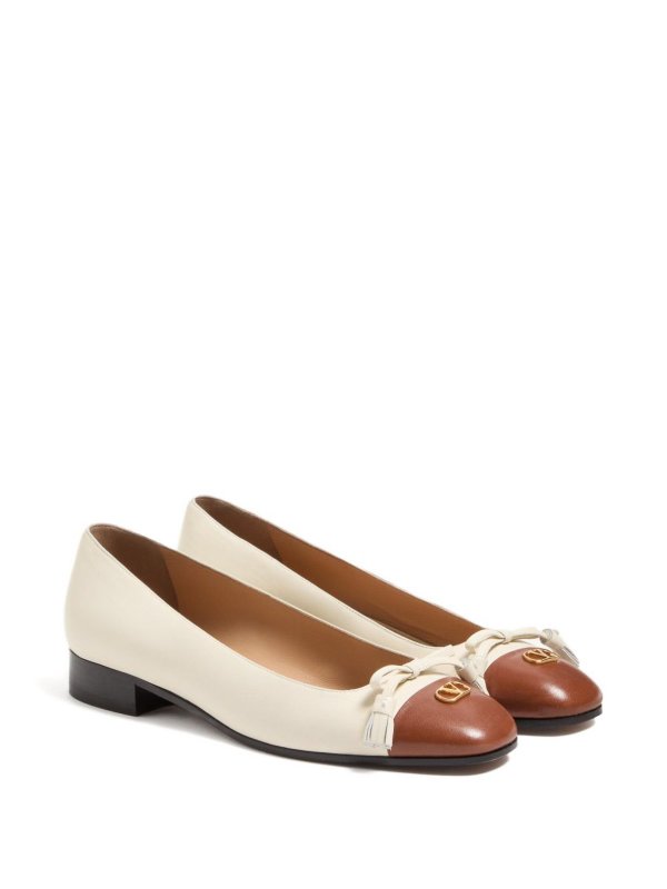 VALENTINO GARAVANI buy online フラットシューズ - 白