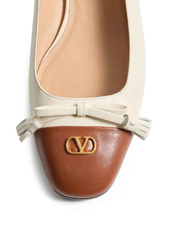 The Best Shops VALENTINO GARAVANI: フラットシューズ - 白
