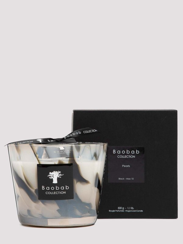 The Best Shops Baobab: articoli per la casa - Candela Perle Nere Max10