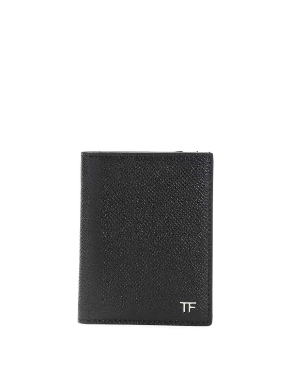 TOM FORD: wallets & purses - Calf Leather Wallet
