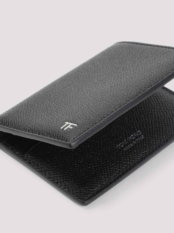 Calf Leather Wallet shop online: TOM FORD