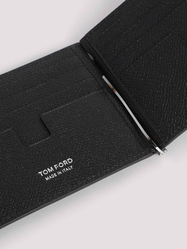 Calf Leather Wallet shop online: TOM FORD