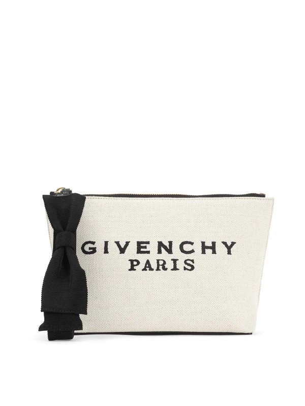 GIVENCHY: Clutches - Clutch - Beige