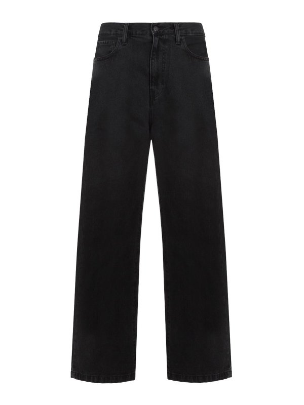 CARHARTT: Pantalons casual - Pantalons Décontractés - Noir