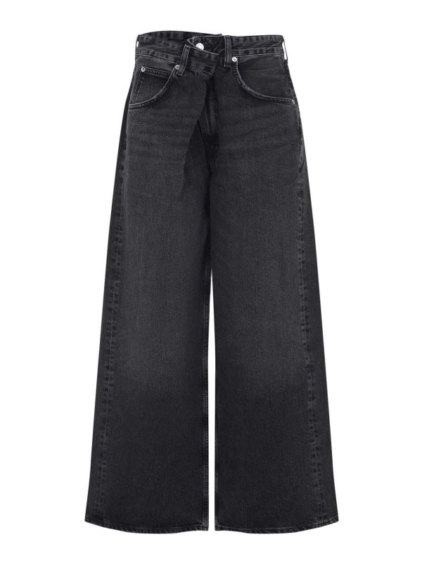 AGOLDE: straight leg jeans - Vana Cotton Jeans