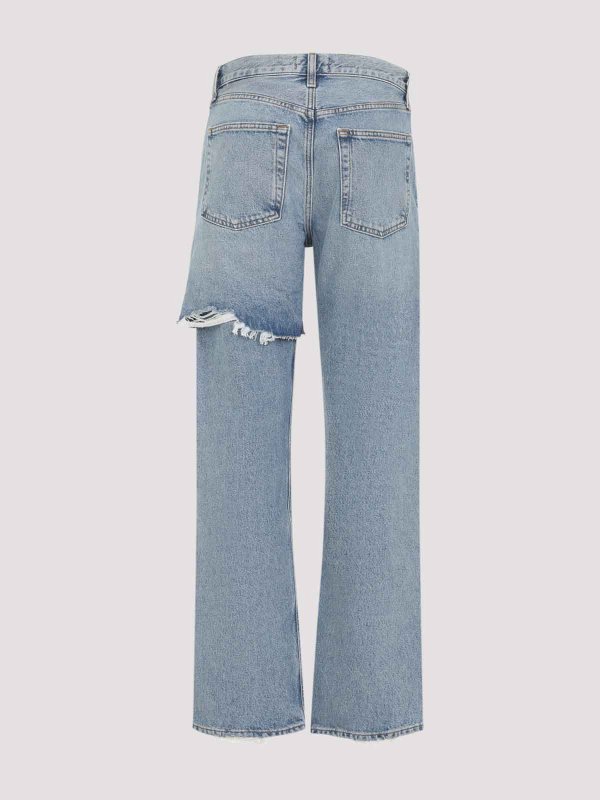 AGOLDE: Jeans à jambe droite online - Jean Droit - Bleu