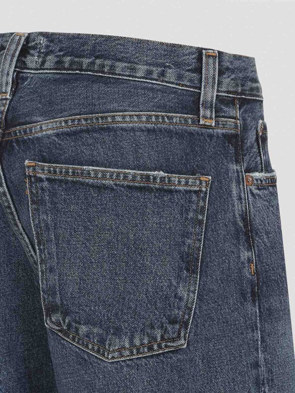 The Best Shops AGOLDE: jeans a zampa - Jeans ad arco in cotone