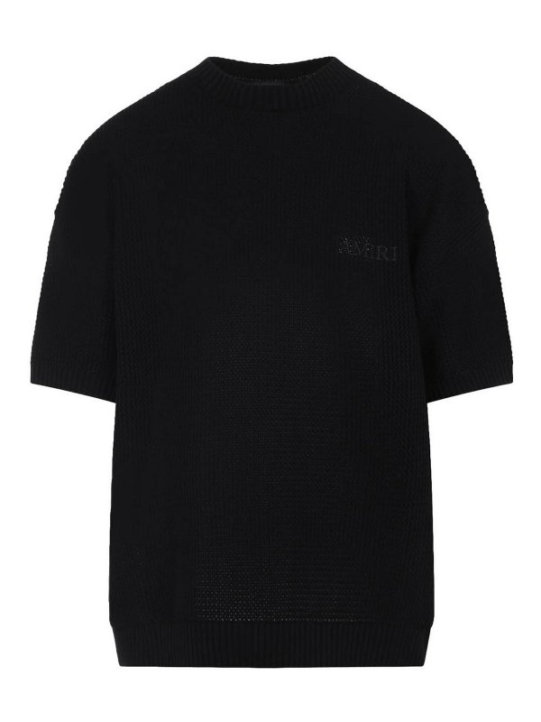 AMIRI: T-shirts - T-Shirt - Schwarz