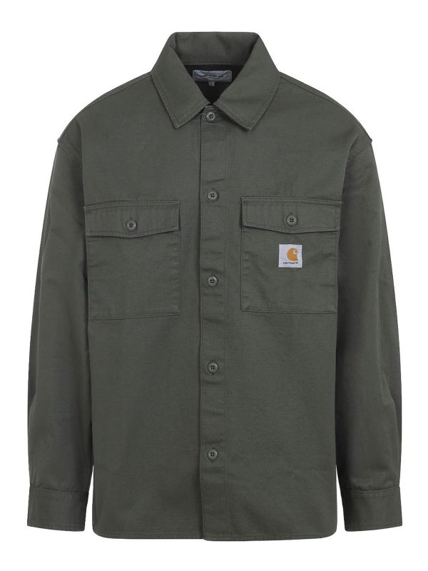 CARHARTT: カジュアルジャケット - カジュアルジャケット - 緑