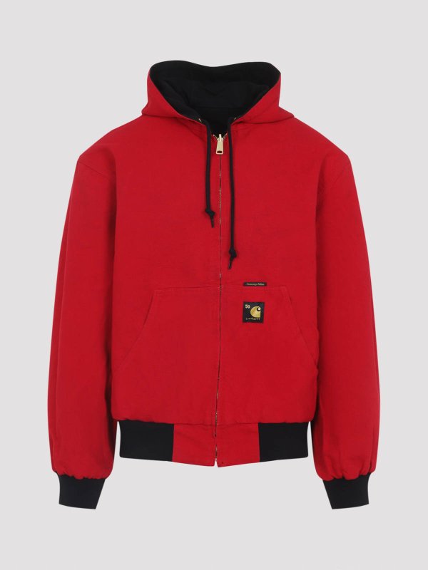 The Best Shops CARHARTT: カジュアルジャケット - カジュアルジャケット - 赤