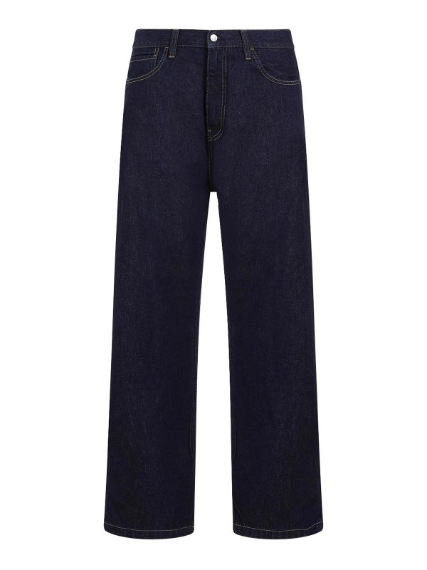 CARHARTT: Pantalons casual - Pantalons Décontractés - Bleu