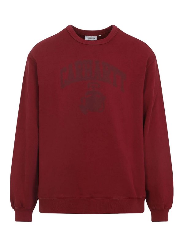 CARHARTT: スウェット＆セーター - スウェットシャツ/セーター - 赤