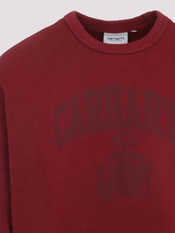 The Best Shops CARHARTT: スウェット＆セーター - スウェットシャツ/セーター - 赤