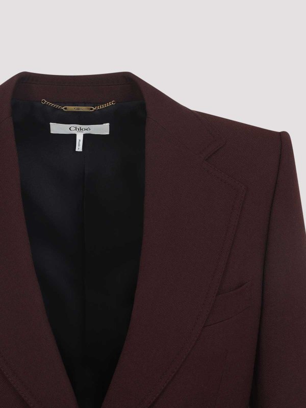 カジュアルジャケット - 紫 shop online: CHLOE