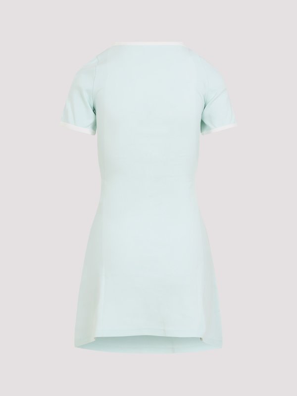 Courreges: Robe longueur genou online - Robe Au Genou - Vert Clair