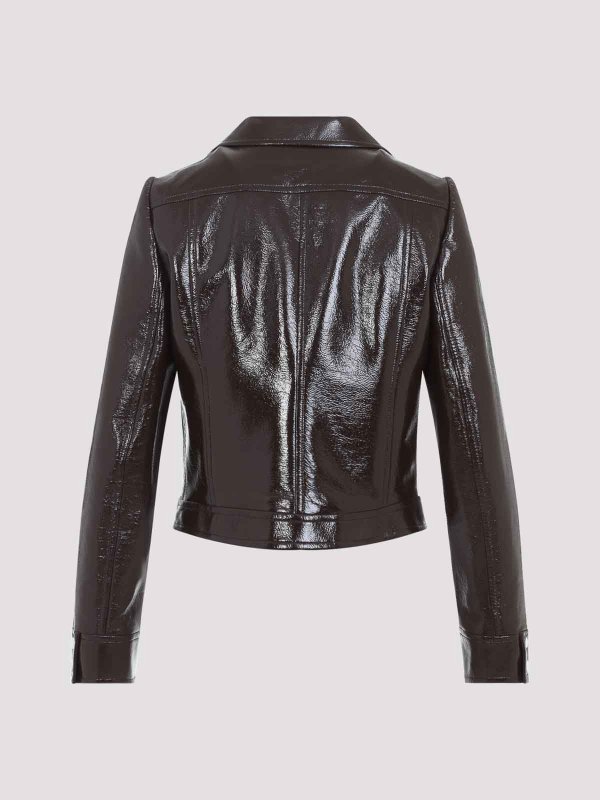 Courreges: giacche casual online - Giacca in vinile CourrÃ©ges