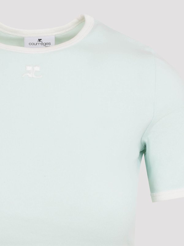 The Best Shops Courreges: t-shirts - Signature T-Shirt
