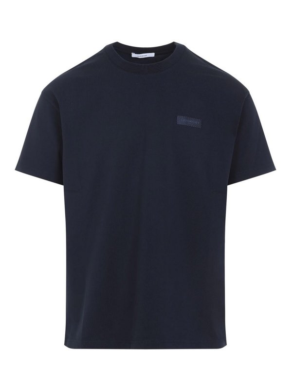 GIVENCHY: Tシャツ - Tシャツ - ブルー