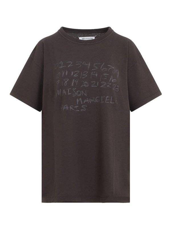 Maison Margiela: t-shirts - Cotton T-Shirt