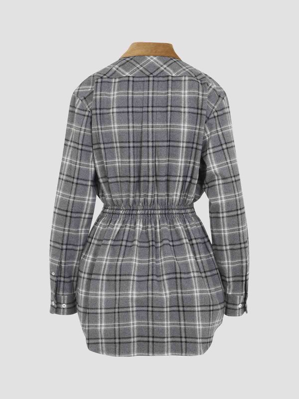 MIU MIU: knee length dresses online - Cotton Dress