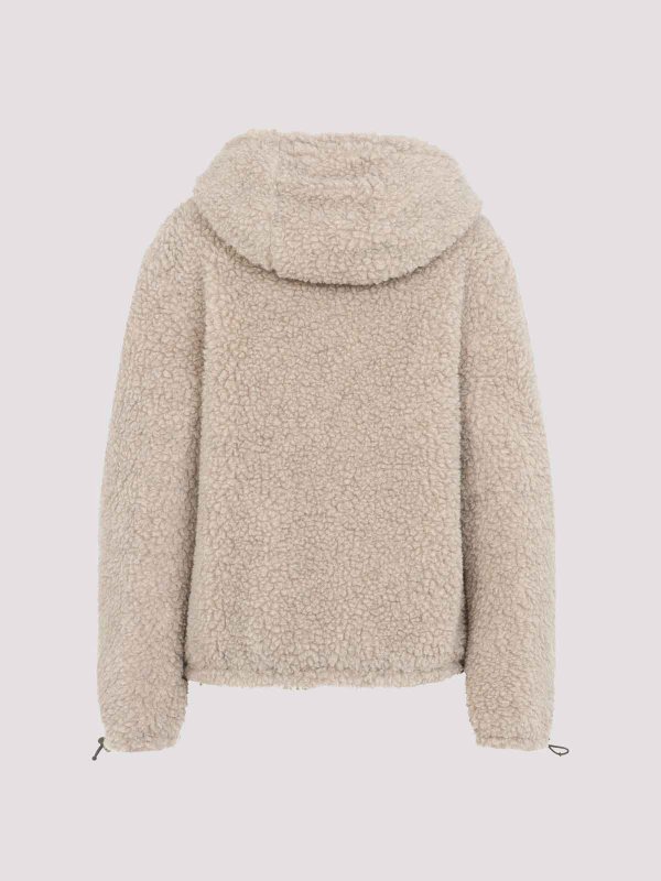 MIU MIU: padded jackets online - Wool Blouson Jacket