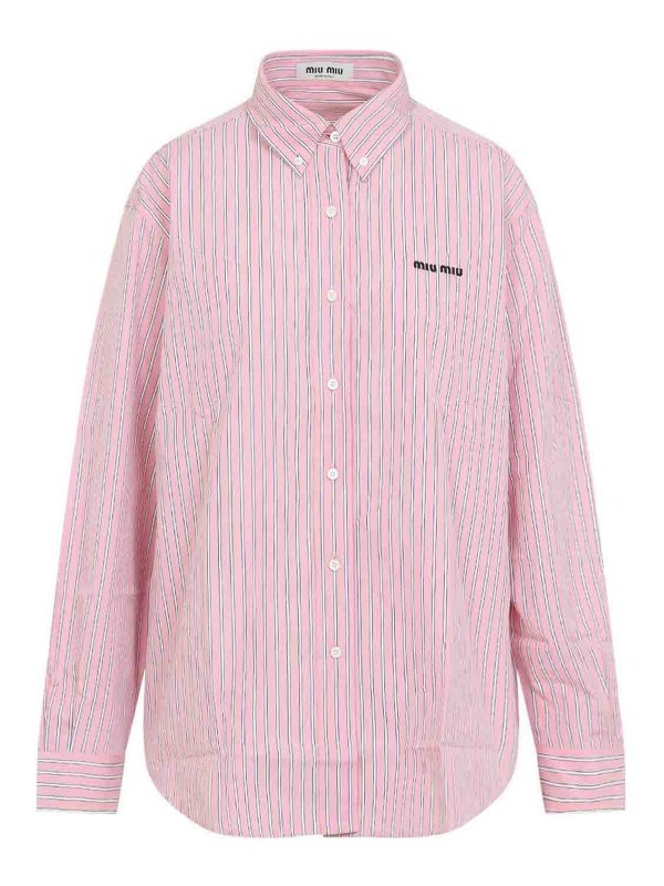 MIU MIU: shirts - Cotton Shirt