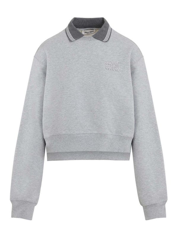 MIU MIU: Sweatshirts & Sweaters - Sweatshirt