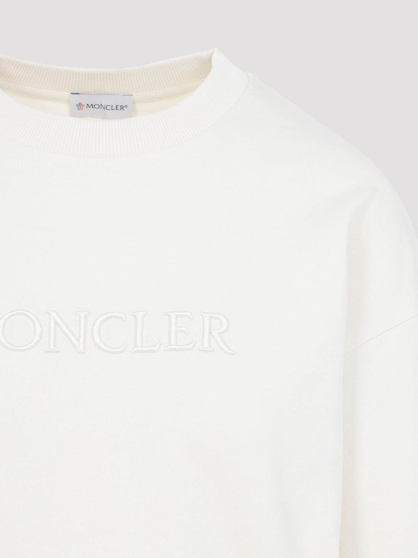 The Best Shops MONCLER: スウェット＆セーター - スウェットシャツ/セーター - ベージュ