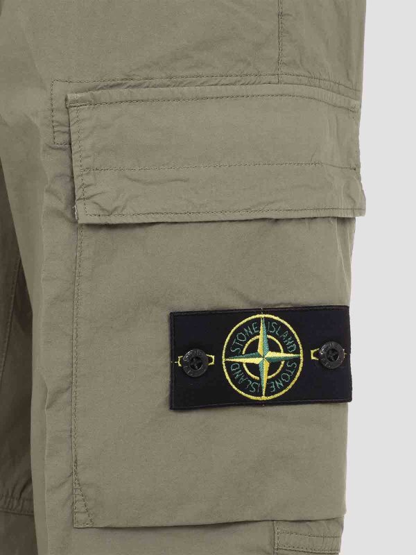 The Best Shops STONE ISLAND: カジュアルトラウザー - カジュアルパンツ - 緑
