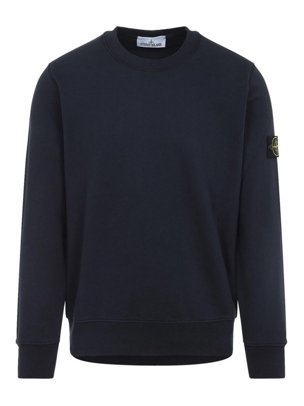 STONE ISLAND: Sweatshirts und Pullover - Sweatshirt - Dunkelblau