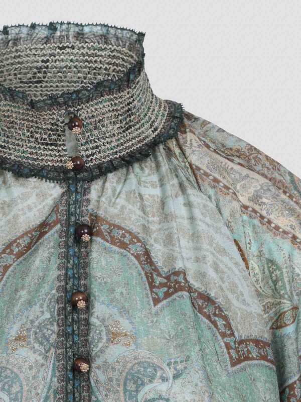 Vestito  fluttuante voglia di viaggiare shop online: ZIMMERMANN