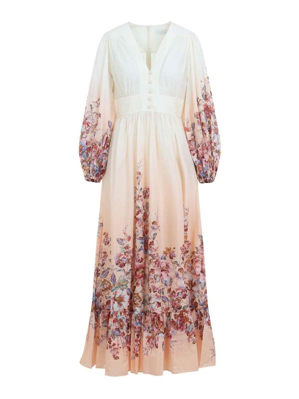 ZIMMERMANN: Maxikleider - Maxikleid - Weiß