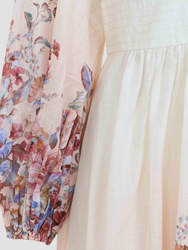 The Best Shops ZIMMERMANN: Maxikleider - Maxikleid - Weiß