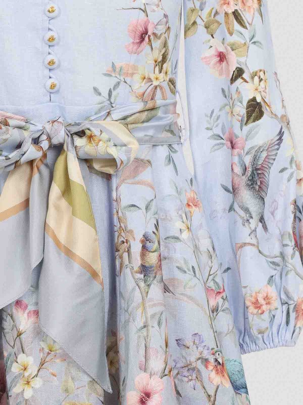 The Best Shops ZIMMERMANN: short dresses - Rebellion Button Mini Dress