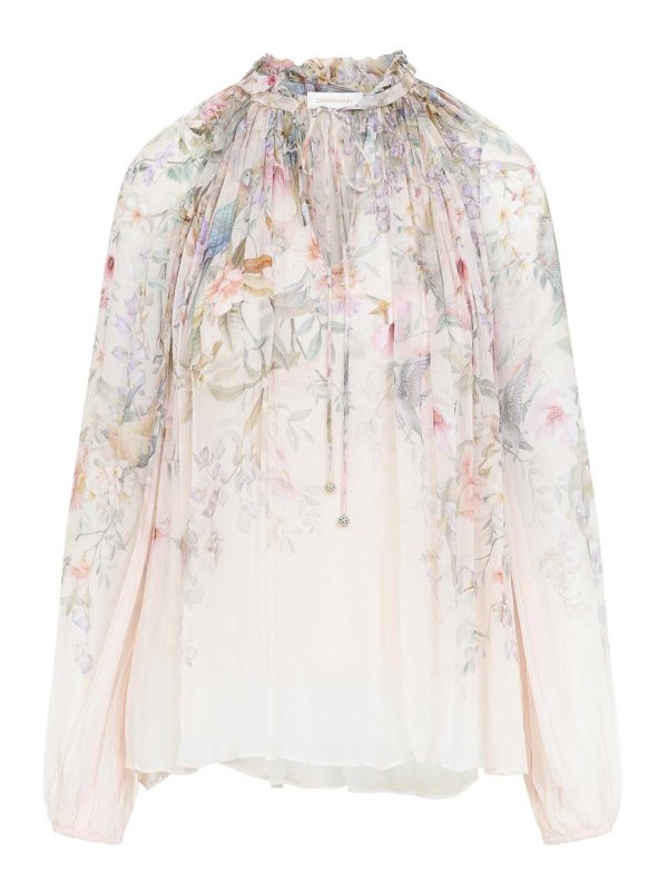 ZIMMERMANN: blouses - Rebellion Billow Blouse