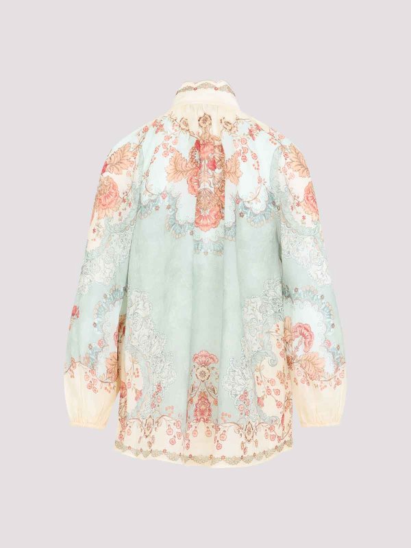 ZIMMERMANN: Blouses online - Blouse - Vert Clair